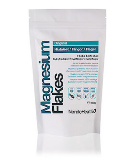 Nordic Health Magnesium Flakes -kylpyhiutaleet 250 g