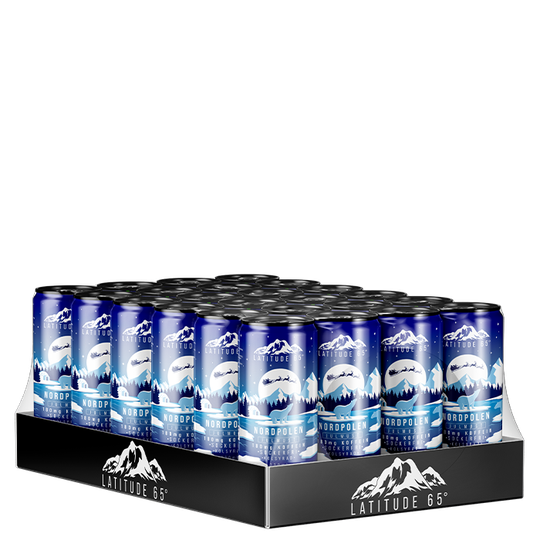 24 x Latitude 65, 330 ml, Nordpolen Julmust