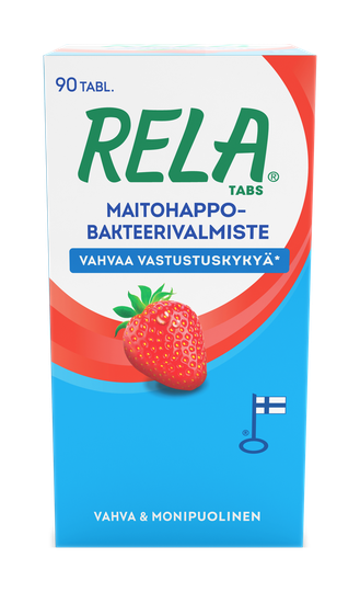 Rela Tabs Mansikka 90 tabl