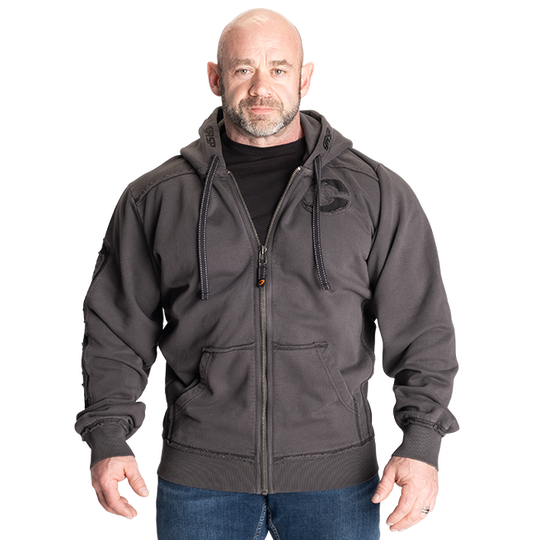 Pro Gym Huppari Acid Wash Harmaa