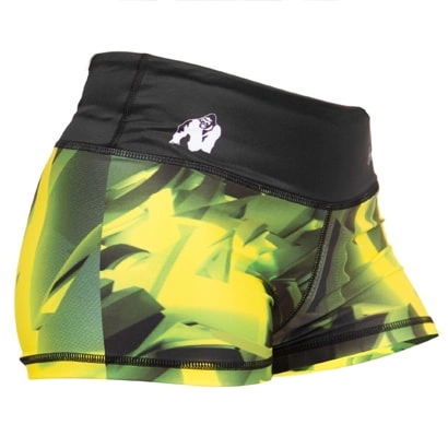 Gorilla Wear Reno Hotpants Green/yellow S