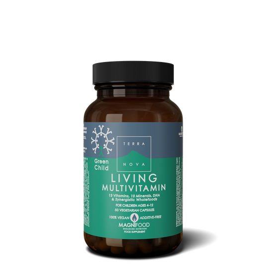 Terranova Green Child Living Multivitamin, 100 kaps.