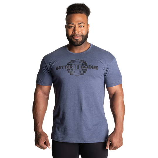 Recruit Tee, Sky Blue Melange