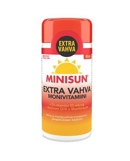 Minisun Monivitamiini Extra Vahva 90 tabl