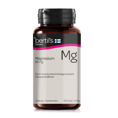 Bertils Kelasin magnesiumtabletti 200 kpl