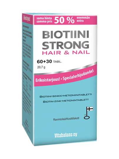 Biotin Strong Hair & Nail 90 tabl