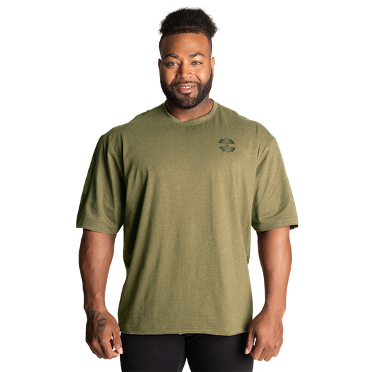 Union Iron Tee, Army Green Melange