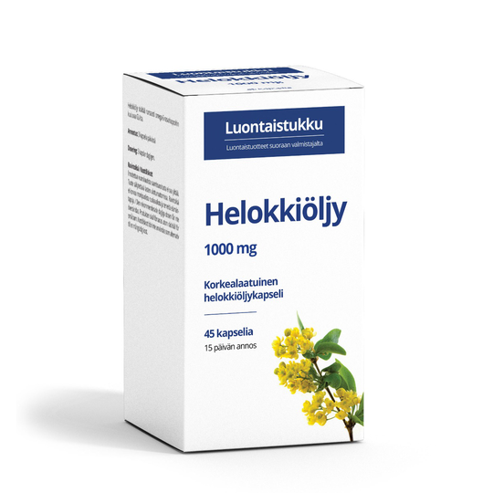 Helokkiöljy 1000mg