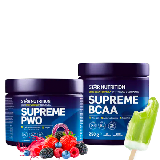 Pre- ja intra paketti: PWO + BCAA
