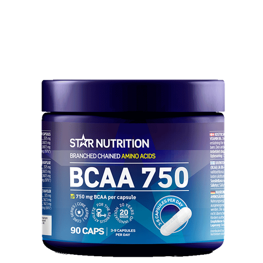 BCAA 750 kapselit 90 kpl