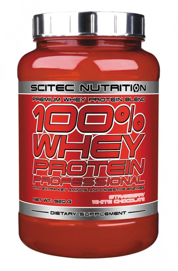 Scitec Nutrition 100% Whey Protein Professional 920 G Strawberry