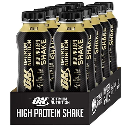 Optimum Nutrition Optimum High Protein Shake 500 ml (12 Pack)