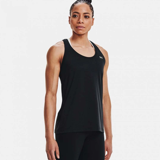 Under Armour Womens Ua Tech Tank Black L