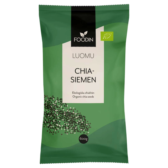Foodin Organic Chia Seeds Raw 600 G