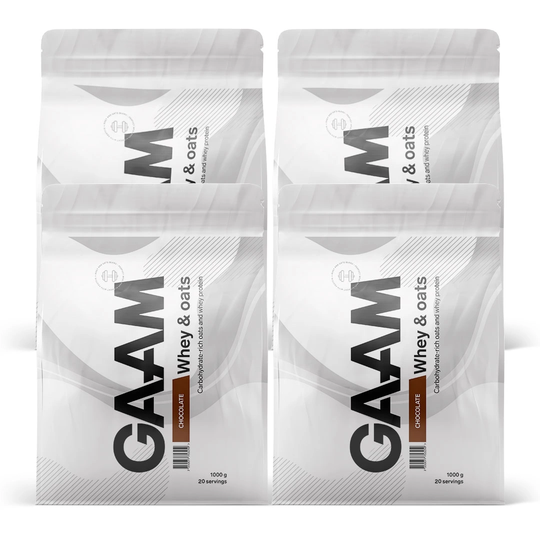 4 X Gaam Whey & Oats 1 Kg
