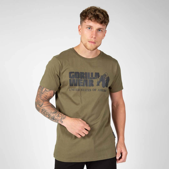 Gorilla Wear Classic T-shirt Army Green