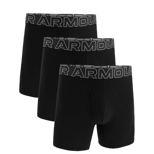 Performance 6in Boxerit 3-pack Musta