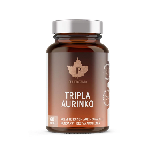 Puhdistamo Tripla Aurinko 60 Kaps