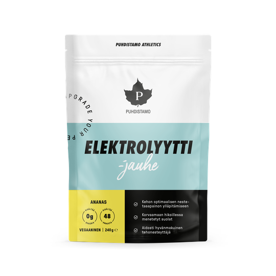 Puhdistamo Elektrolyyttijauhe - Ananas 240g