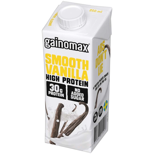 Gainomax High Protein Drink 250 Ml Smooth Vanilla