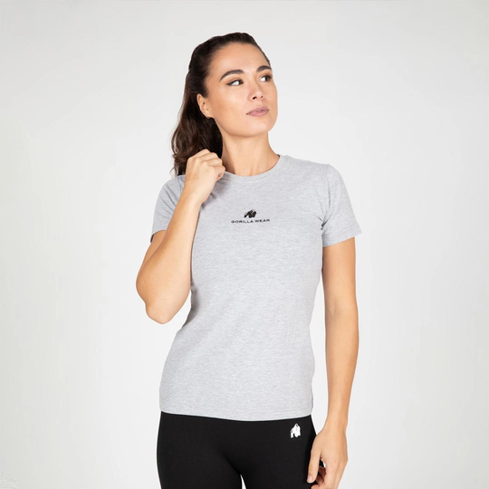 Gorilla Wear Estero T-shirt Grey Melange Xl