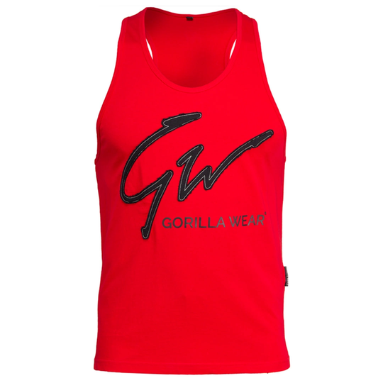 Gorilla Wear Evansville Tank Top Red Xxxl