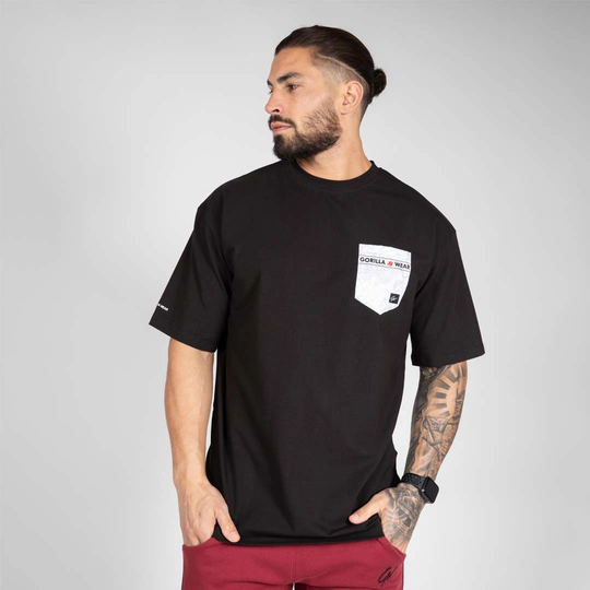 Gorilla Wear Dover Oversized T-shirt Black M