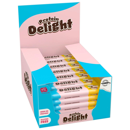 36 X Leader Protein Delight 32 G Hazelnut Chocolate