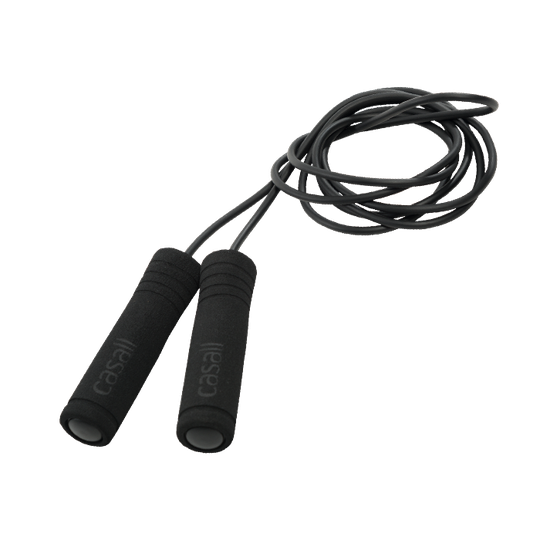 Jump Rope Foam Handle, Black