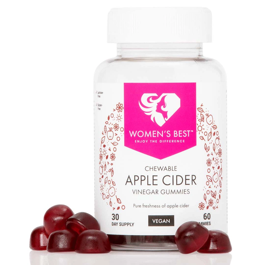 Womens Best Apple Cider Vinegar Gummies 90 Tabs
