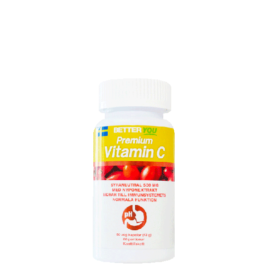Premium C-vitamiini, 60 kapselia