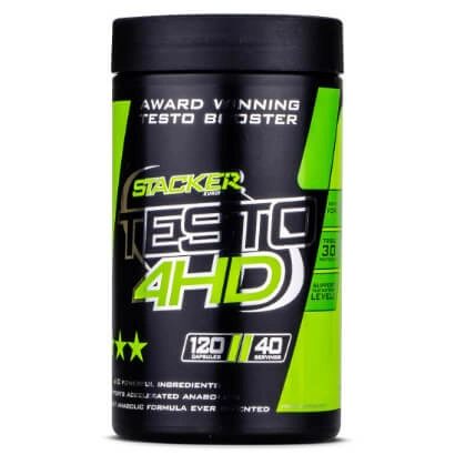 Stacker2 Testo 4-hd 120 Caps