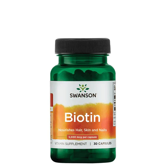 Biotin 5000 mcg 30 caps