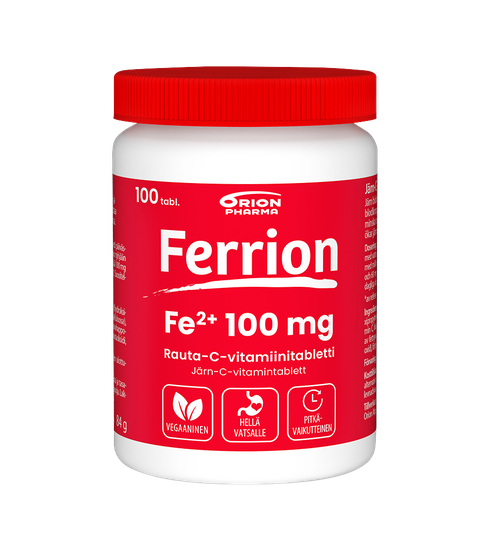 Ferrion 100 tabl 100 mg