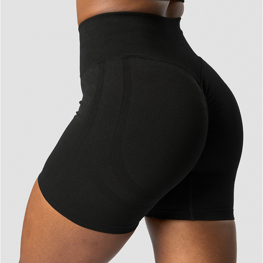 Rush Seamless Shorts Musta