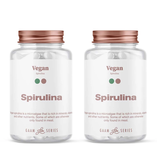 Gaam Vegan Spirulina 120 Caps