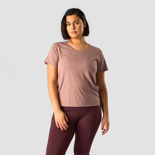 Stride T-shirt, Light Mauve