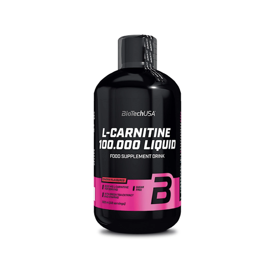 Biotechusa L-carnitine 100.000 Liquid 500 Ml Cherry