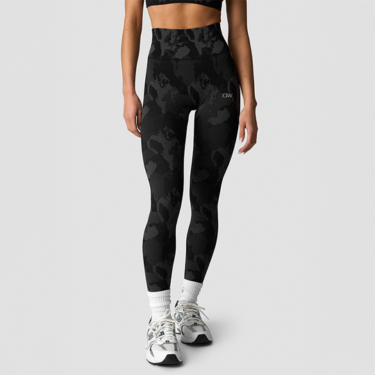 Camo Seamless Tights Harmaa
