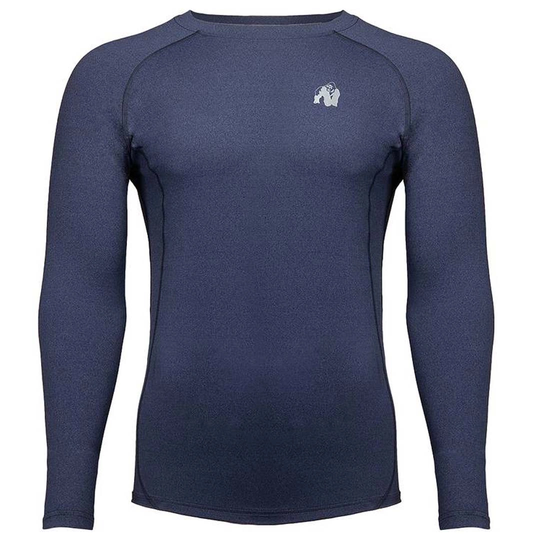 Gorilla Wear Rentz Long Sleeve Navy Blue Xxl