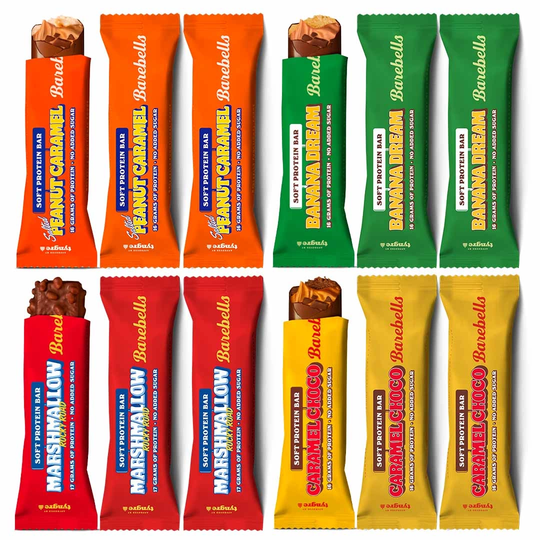 12 X Barebells Soft Protein Bar 55 G