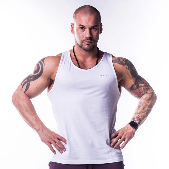 Nebbia Aw Tank Top White L