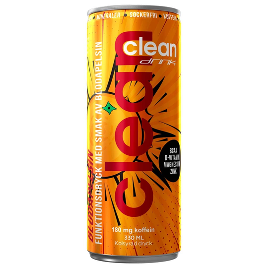 Clean Drink 330 Ml Veriappelsiini