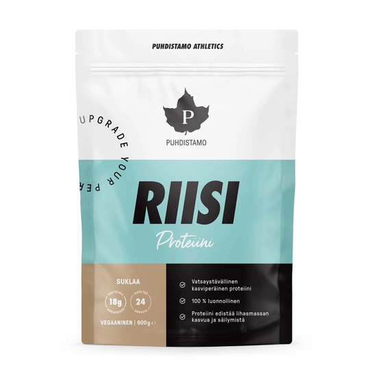 Puhdistamo Riisi Proteiini 600 G Suklaa