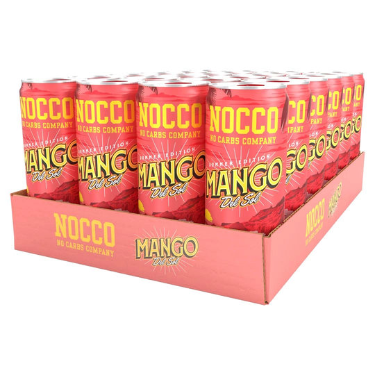 24 X Nocco Bcaa 330 Ml Mango Del Sol