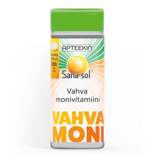 Apteekin Sana-sol Vahva monivitamiini 200 tabl