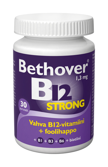 Bethover Strong B12-vitamiini 30 tabl
