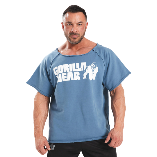 Classic Workout Top, Coronet Blue
