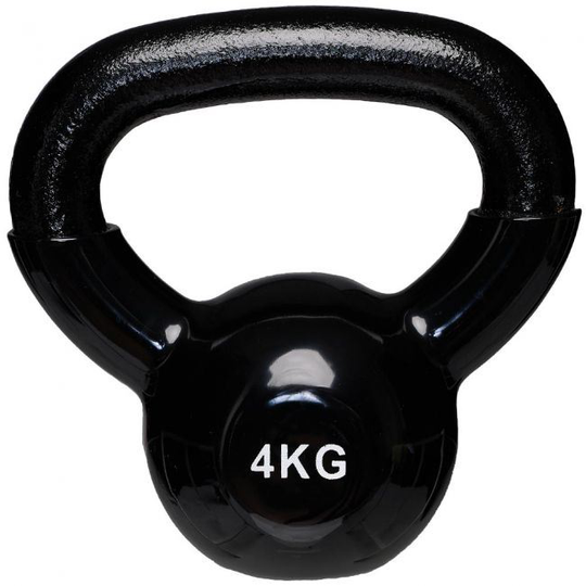 Budo-Nord Kettlebell vinyyli musta, Kettlebells