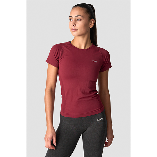 Everyday Seamless T-shirt, Burgundy